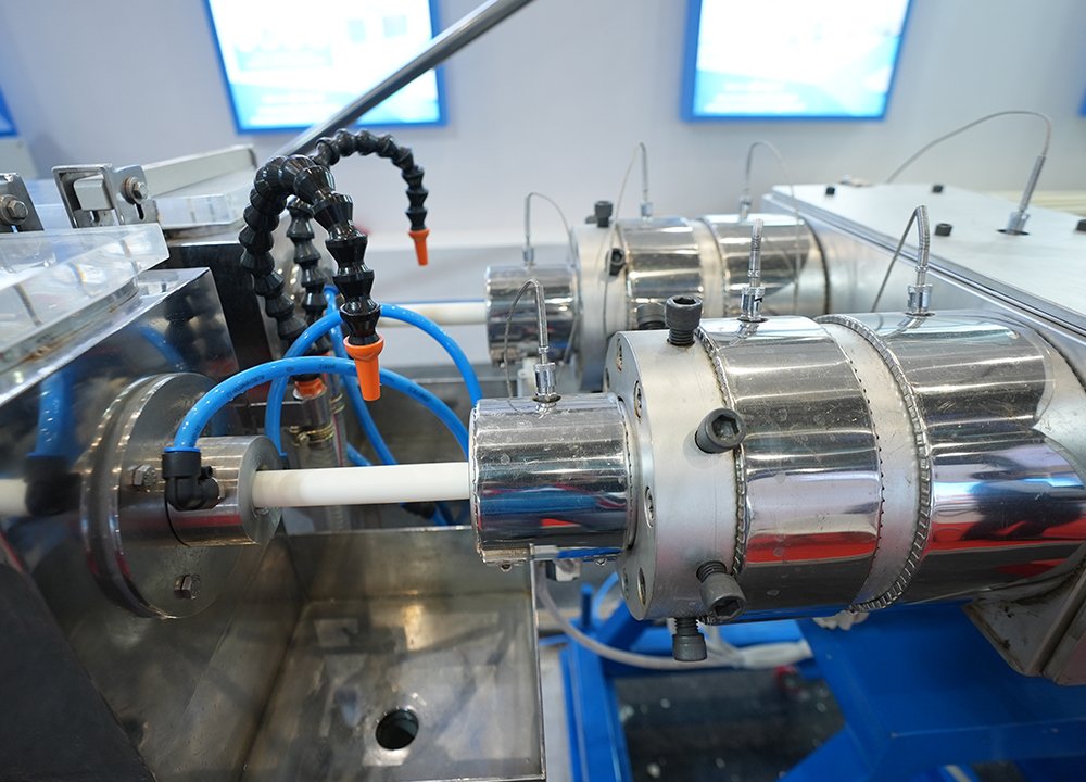 Dual Pipe Die Head Shaping