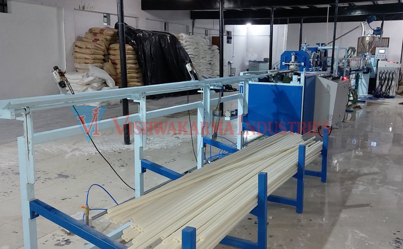 PVC Twin Screw Extrusion Pipe Plant08