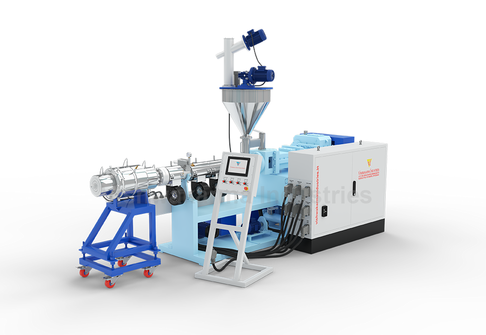 Twin Screw PVC Electrical Conduit Pipe Extrusion Line